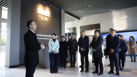 币游国际集团金海丰先生做表商企业做解说决